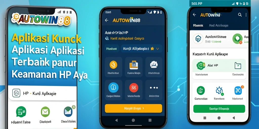Antarmuka aplikasi Kunci Aplikasi AUTOWIN88 yang intuitif dan aman.