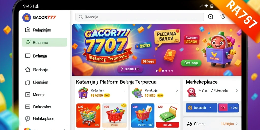 Tampilan antarmuka GACOR777 yang sederhana dan menarik.