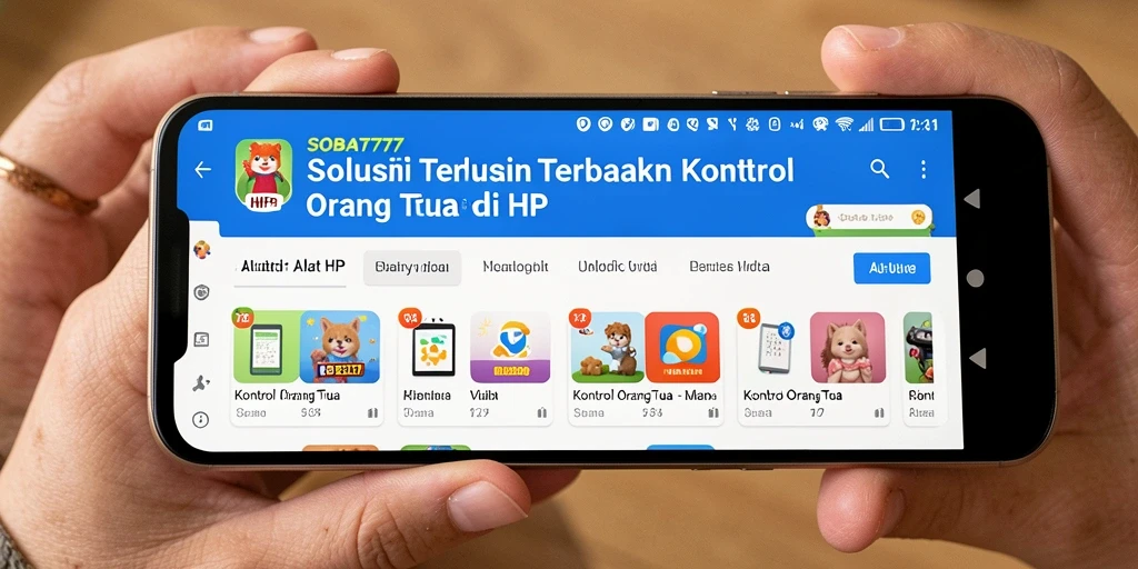 Tampilan antarmuka pengguna SOBAT777 yang sederhana dan informatif.